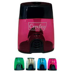 Croxley Plastic Single Barrel Sharpener 